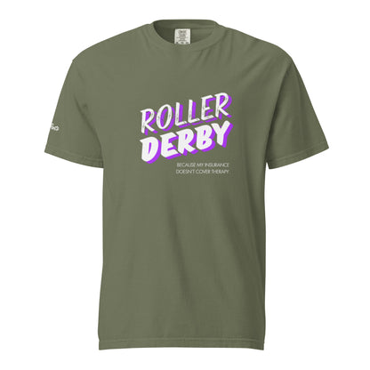Derby is My Therapy Unisex t-shirt