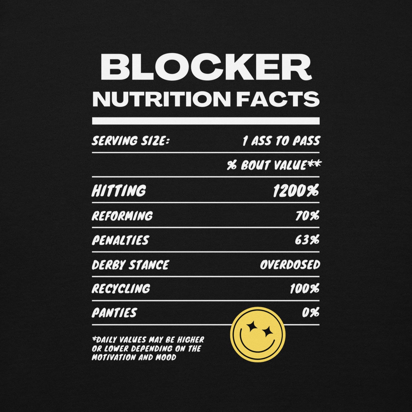 Blocker Facts Unisex Hoodie