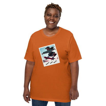 Dream. Dare. Skate. Unisex t-shirt