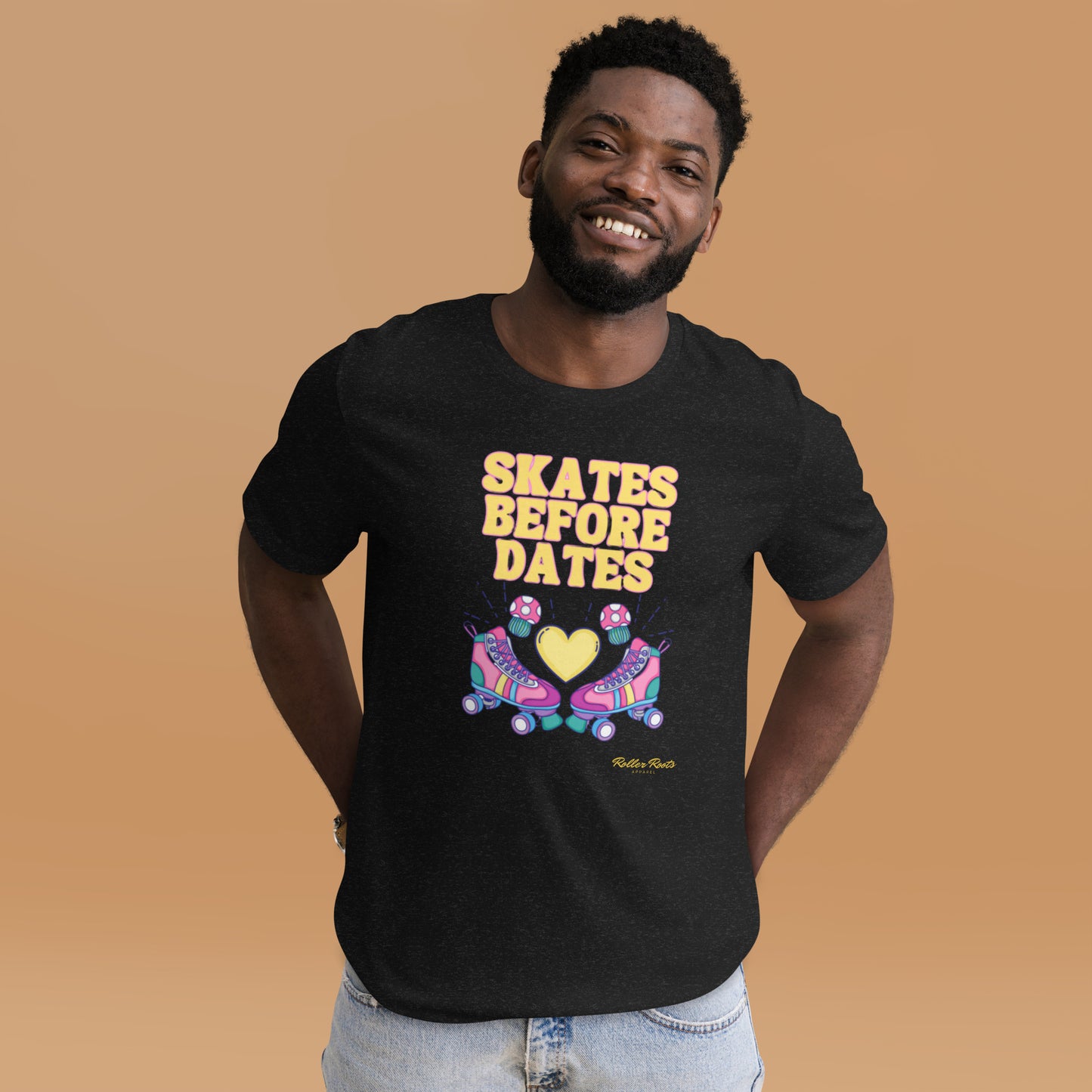 Skates B4 Dates Unisex t-shirt