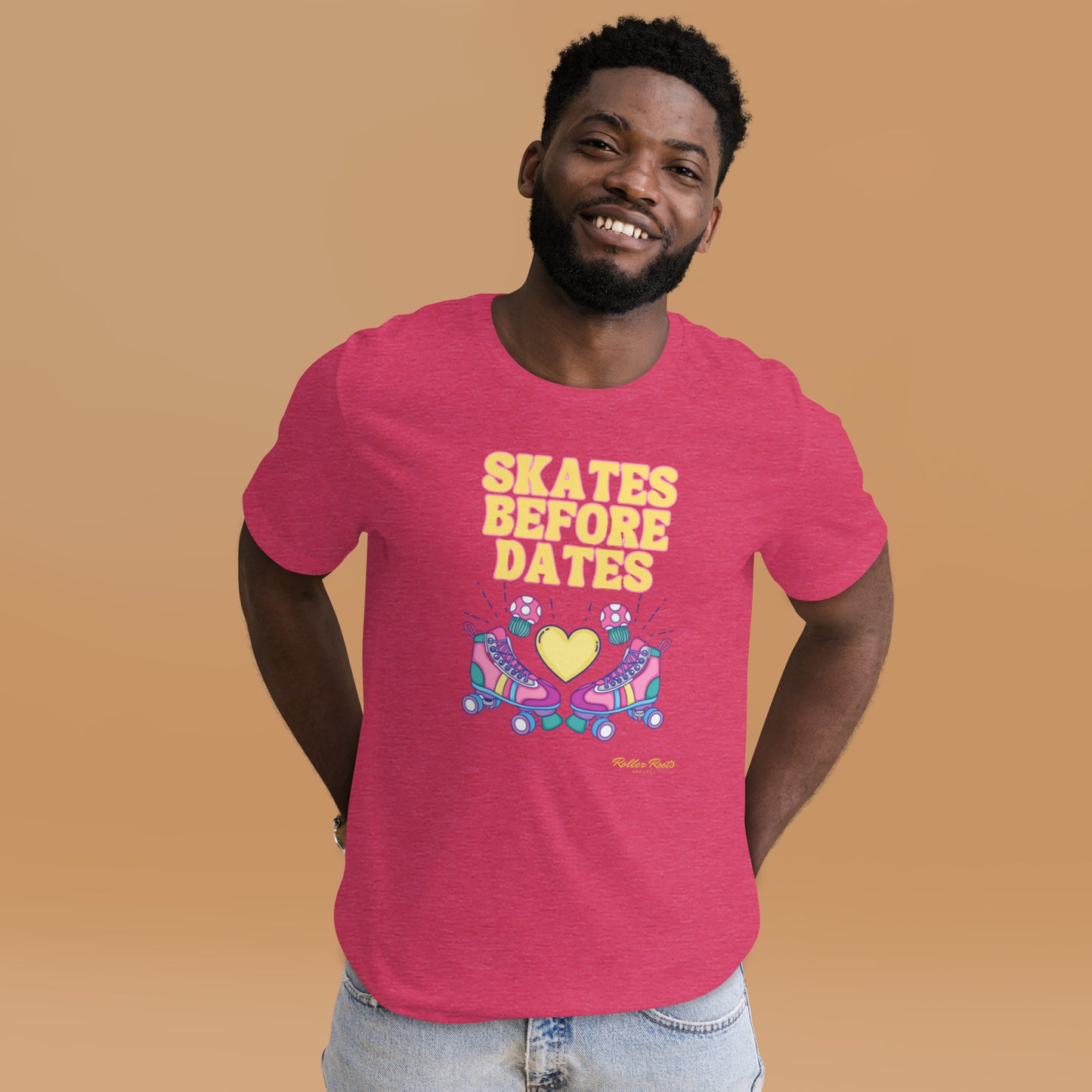 Skates B4 Dates Unisex t-shirt