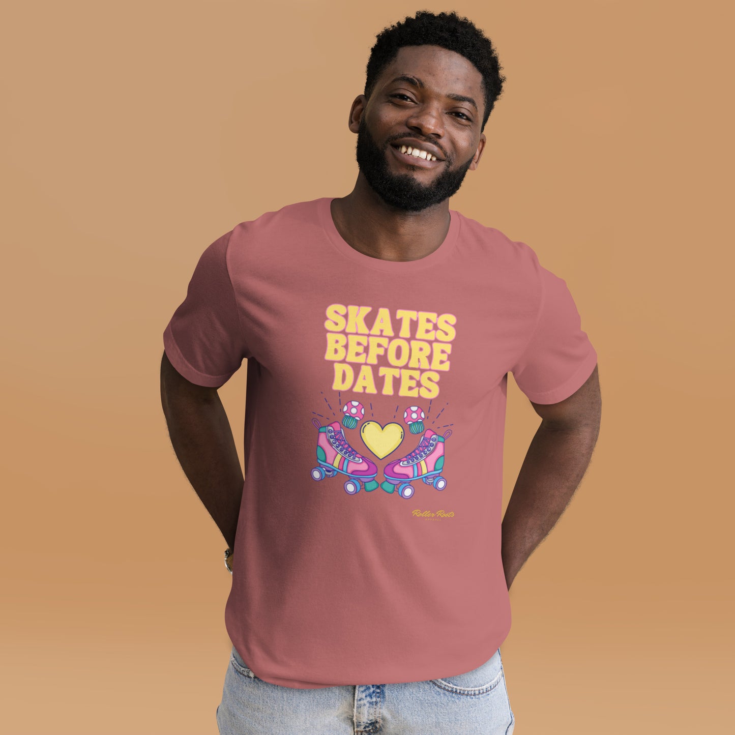 Skates B4 Dates Unisex t-shirt