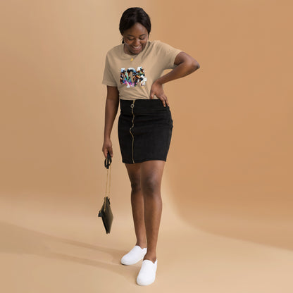 Roller Derby in the 404 Unisex t-shirt