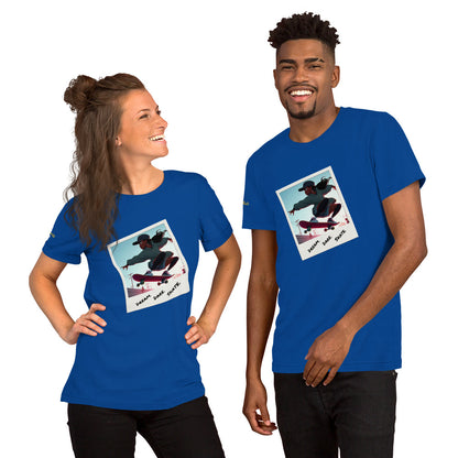 Dream. Dare. Skate. Unisex t-shirt