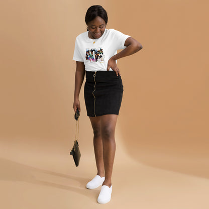 Roller Derby in the 404 Unisex t-shirt