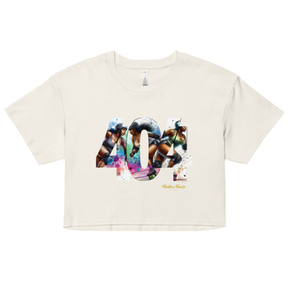 Roller Derby in the 404 Women’s crop top