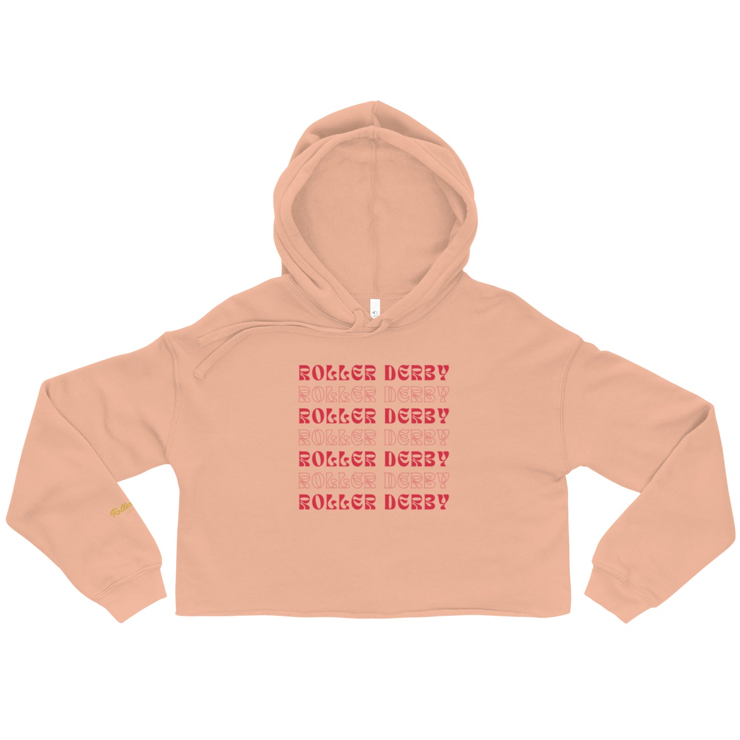 Roller Derby Crop Hoodie