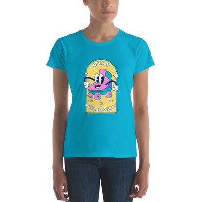 Just Okay - Roller Derby Women's short sleeve t-shirt