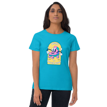 Just Okay - Roller Derby Women's short sleeve t-shirt