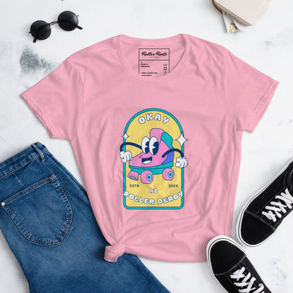 Just Okay - Roller Derby Women's short sleeve t-shirt