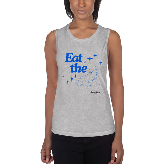 EAT THE BABY! Ladies’ Muscle Tank