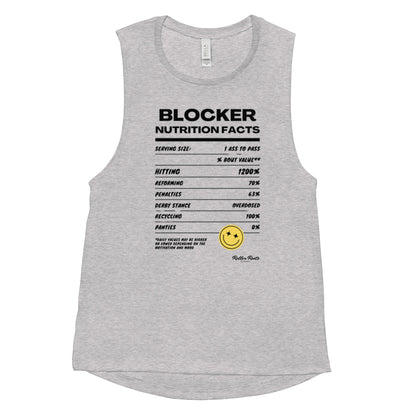 Blocker Facts Ladies’ Muscle Tank