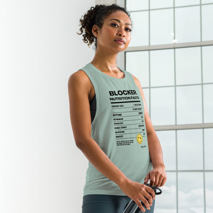 Blocker Facts Ladies’ Muscle Tank