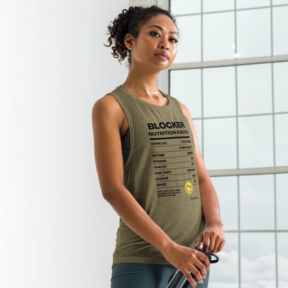Blocker Facts Ladies’ Muscle Tank