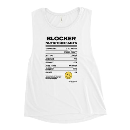 Blocker Facts Ladies’ Muscle Tank