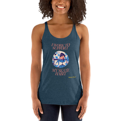 Work to Skate Women's Racerback Tank