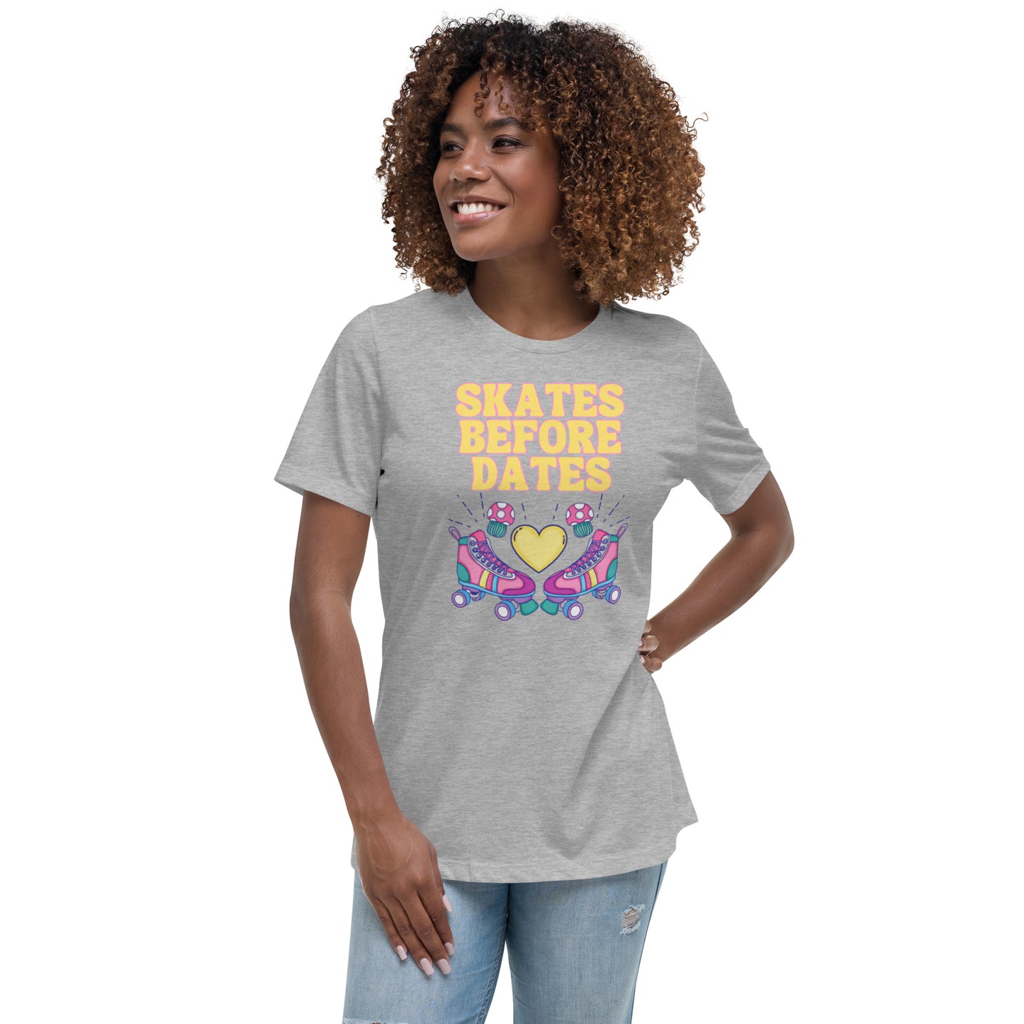 Skates B4 Dates Women's Relaxed T-Shirt