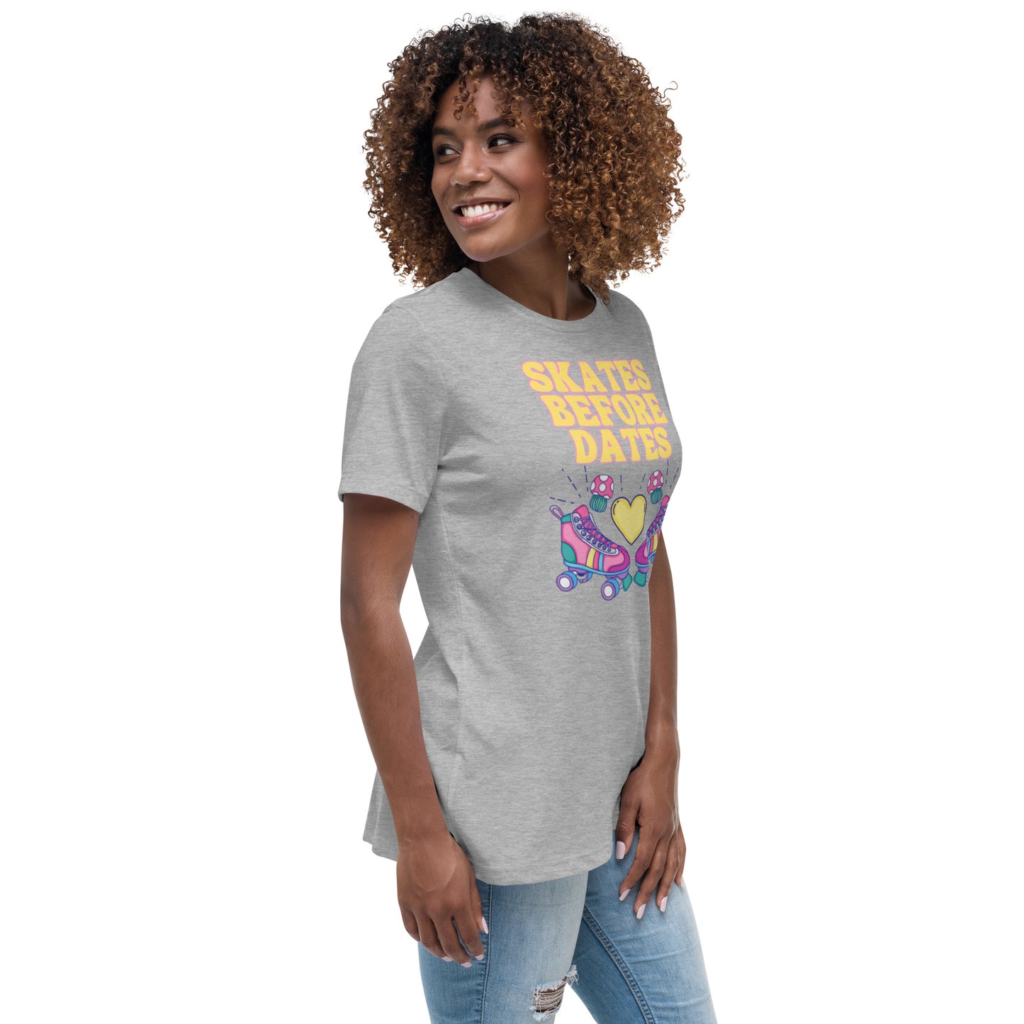 Skates B4 Dates Women's Relaxed T-Shirt