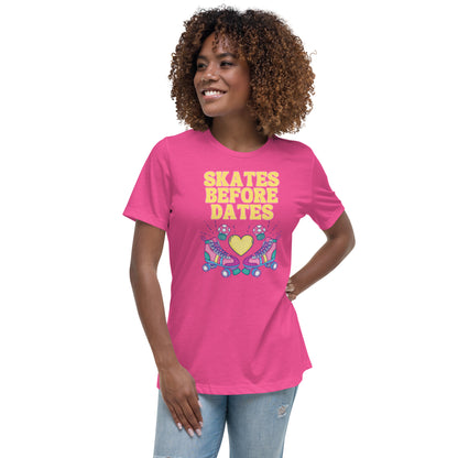 Skates B4 Dates Women's Relaxed T-Shirt