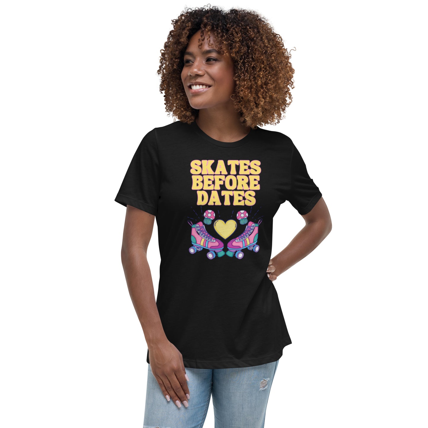 Skates B4 Dates Women's Relaxed T-Shirt