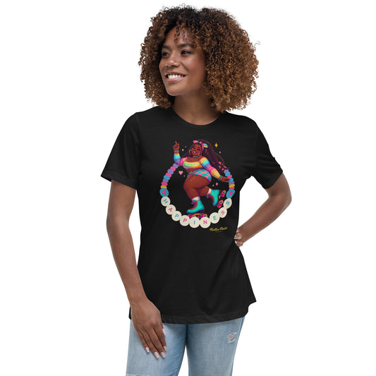 Happy Skater Women's Relaxed T-Shirt