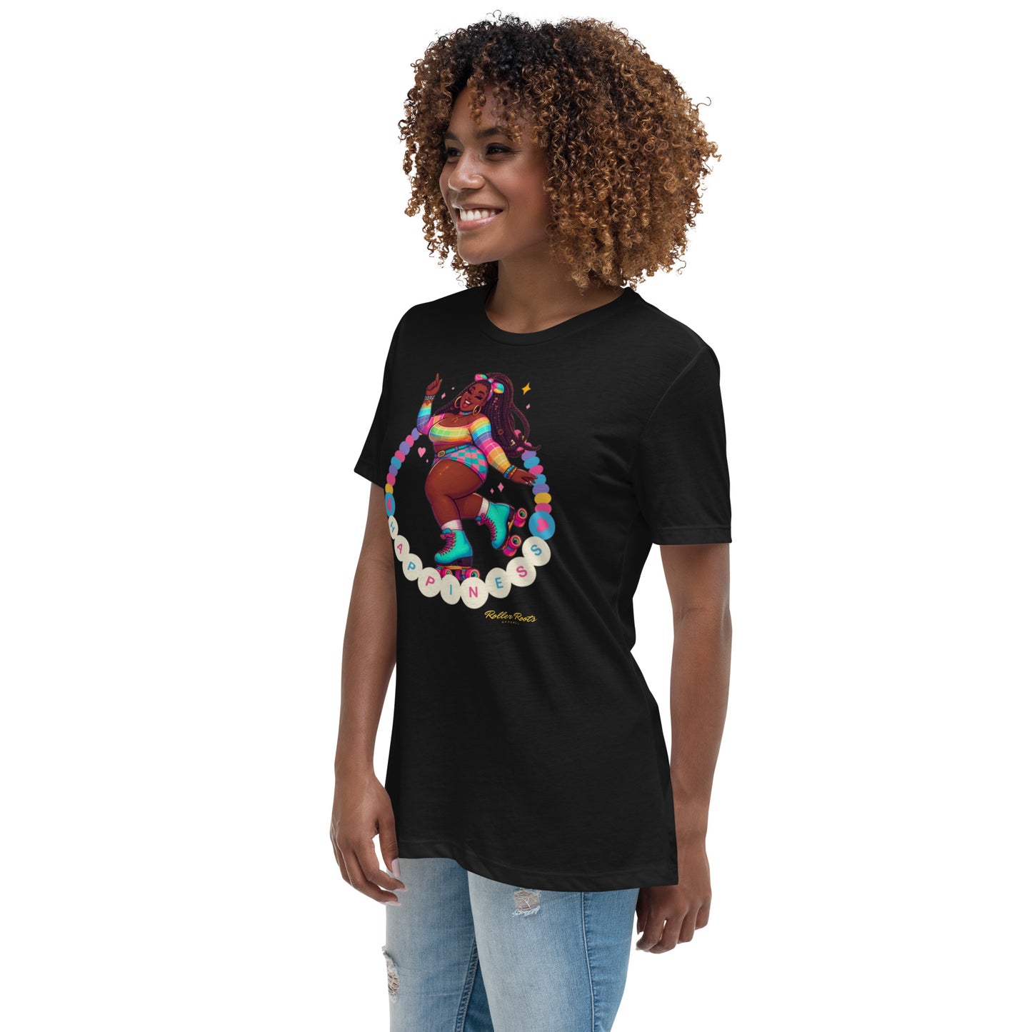 Happy Skater Women's Relaxed T-Shirt