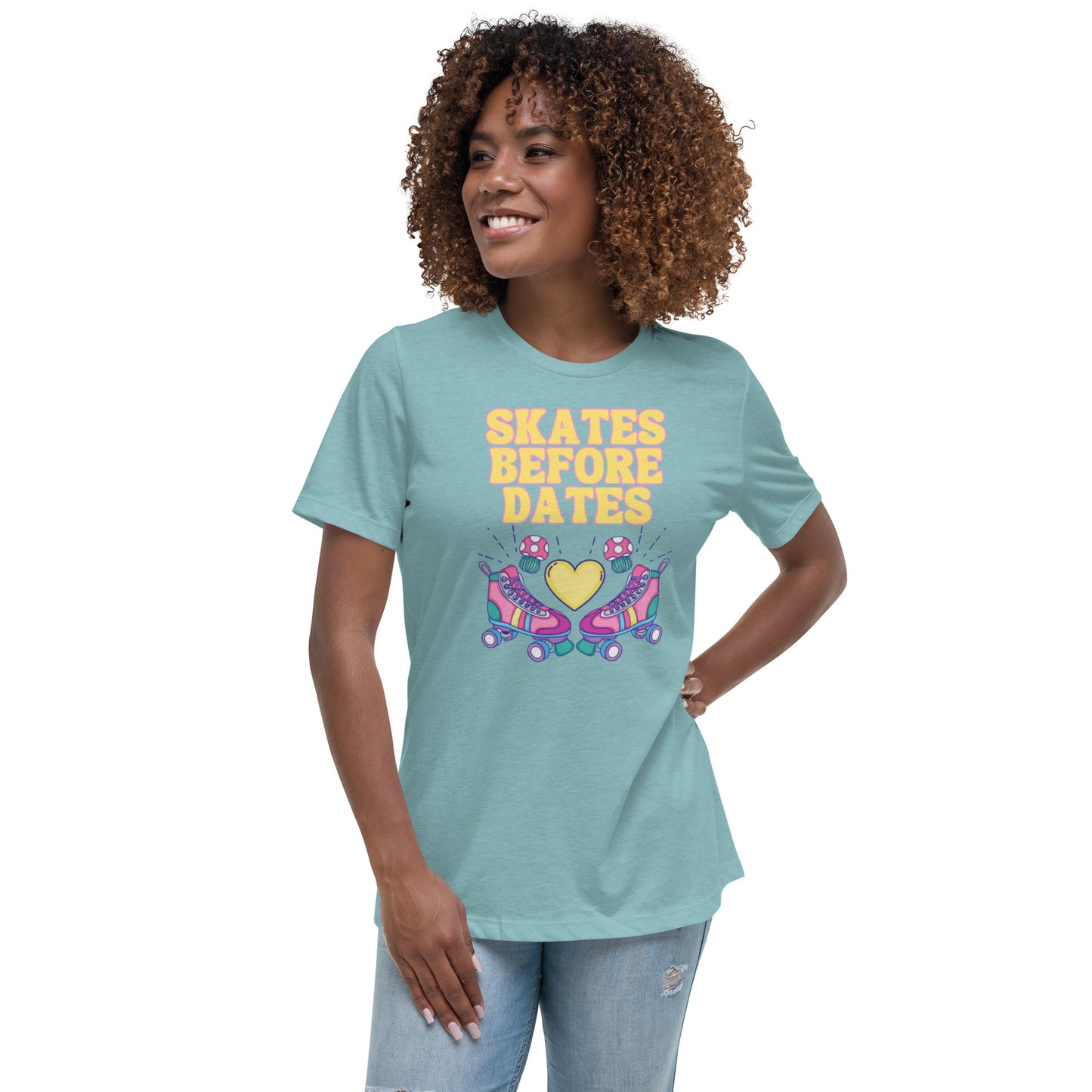 Skates B4 Dates Women's Relaxed T-Shirt