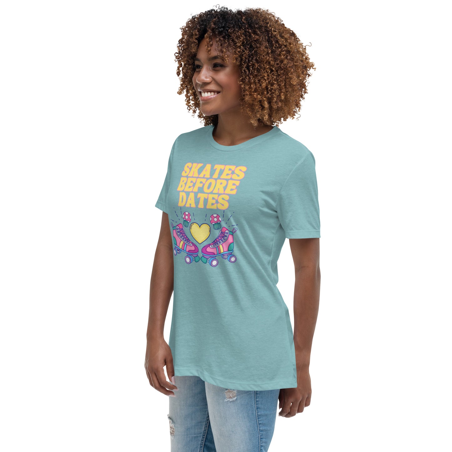 Skates B4 Dates Women's Relaxed T-Shirt