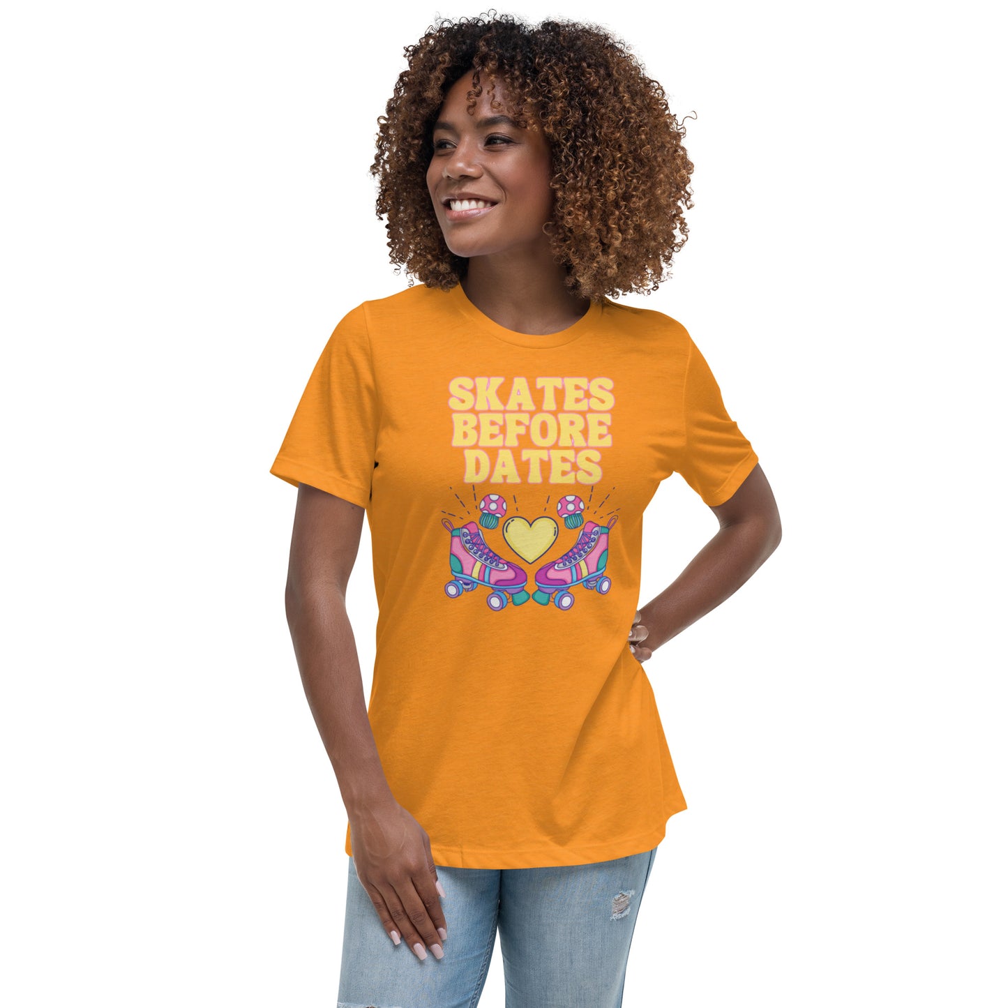 Skates B4 Dates Women's Relaxed T-Shirt