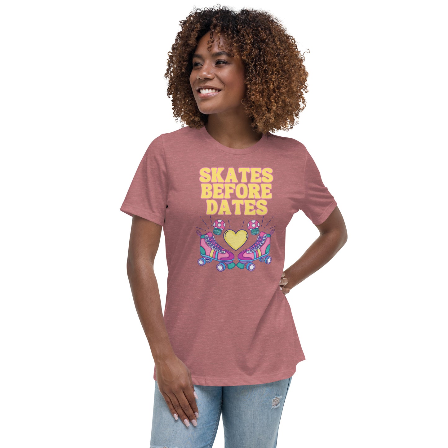 Skates B4 Dates Women's Relaxed T-Shirt