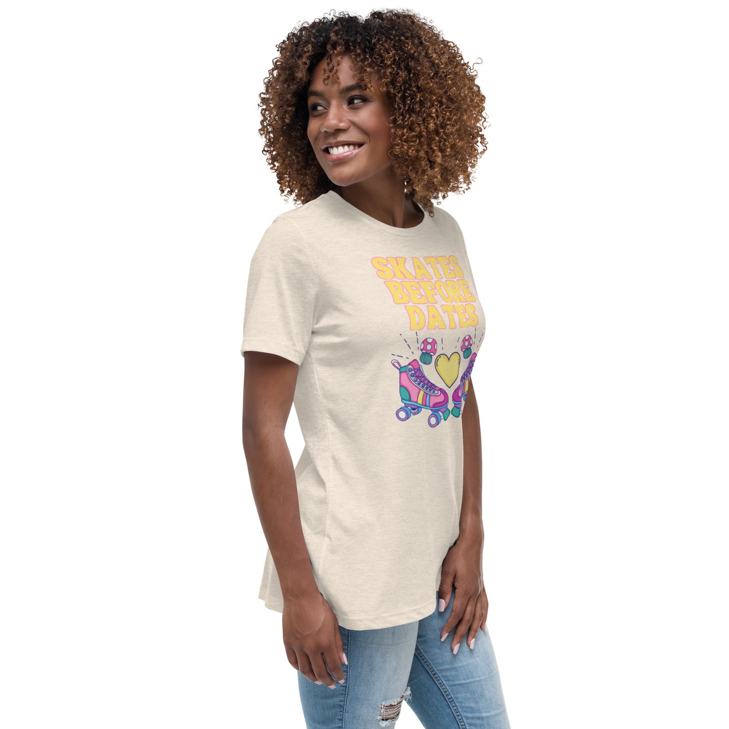 Skates B4 Dates Women's Relaxed T-Shirt