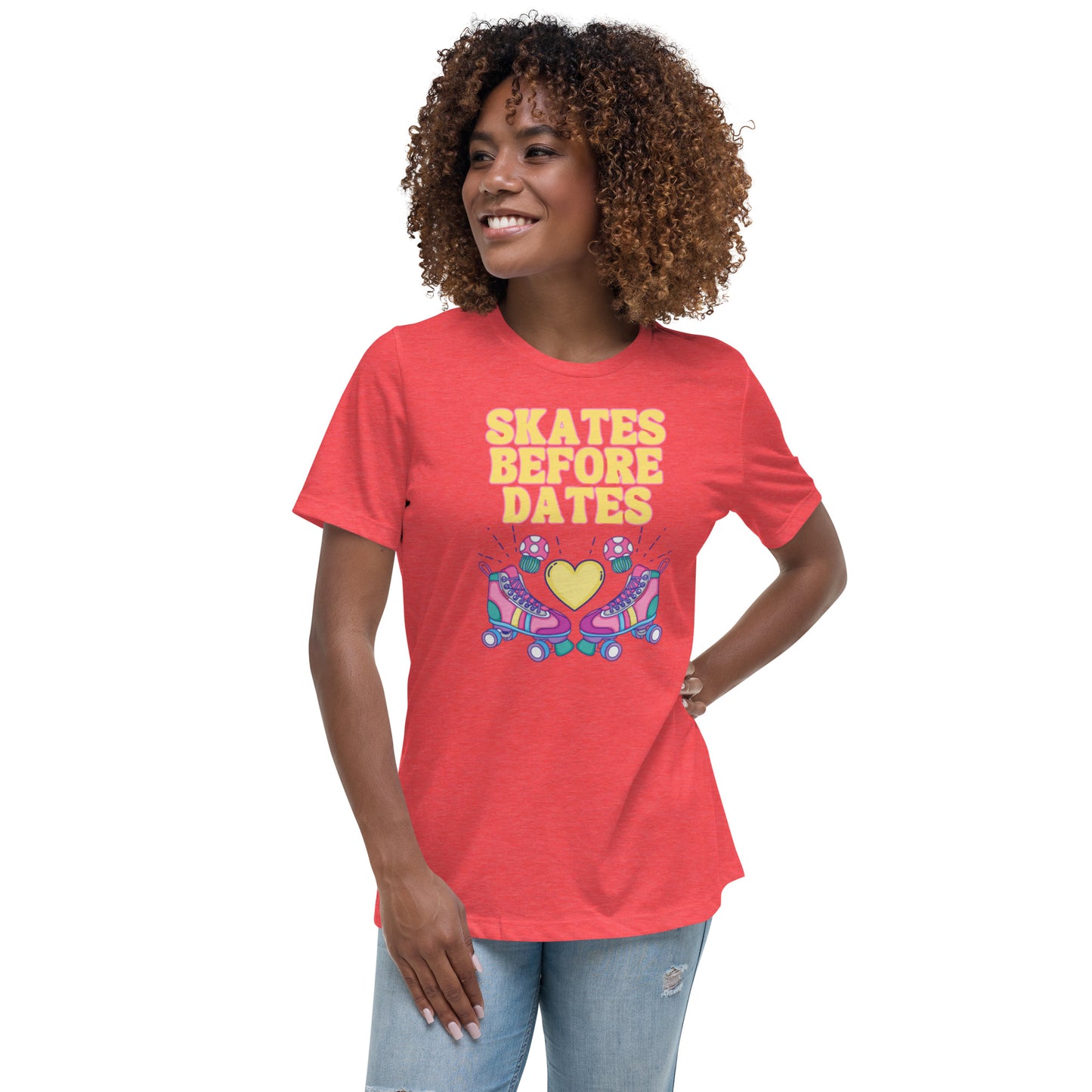 Skates B4 Dates Women's Relaxed T-Shirt