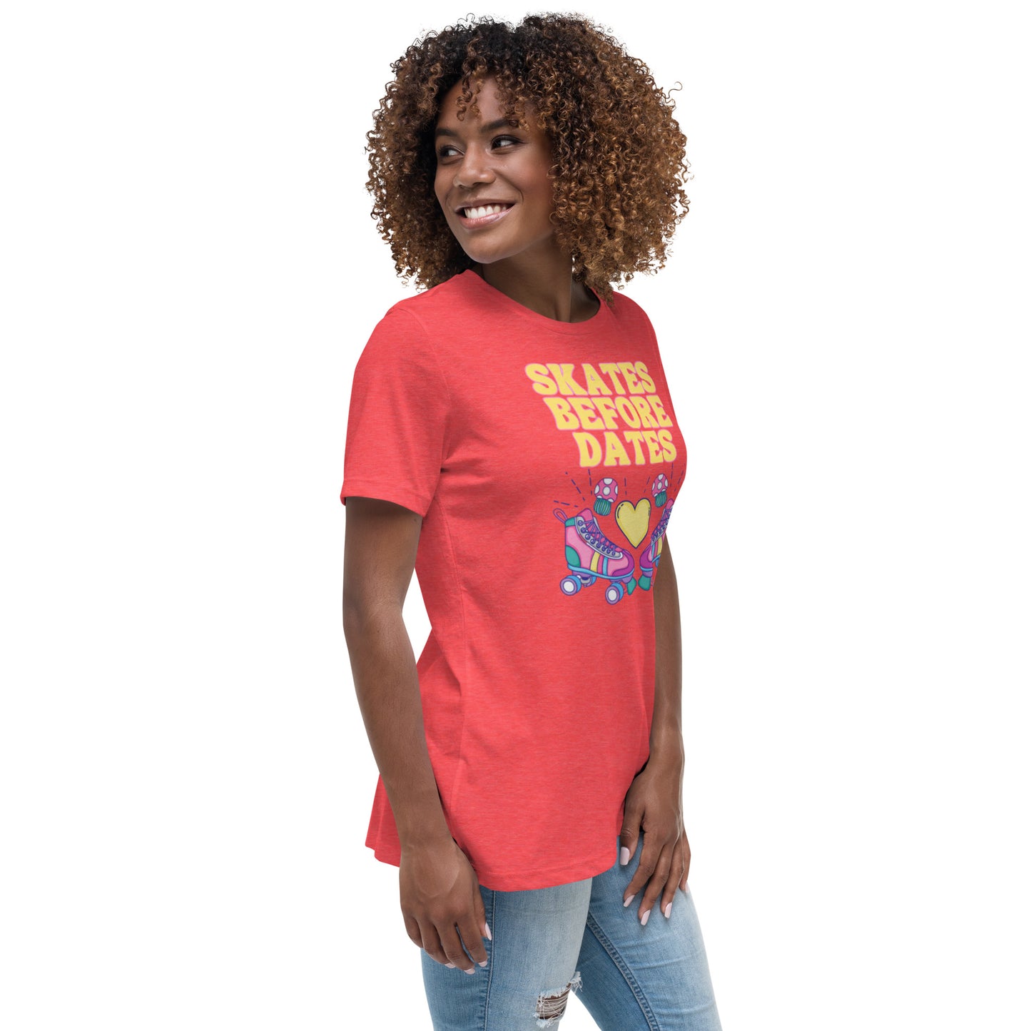 Skates B4 Dates Women's Relaxed T-Shirt