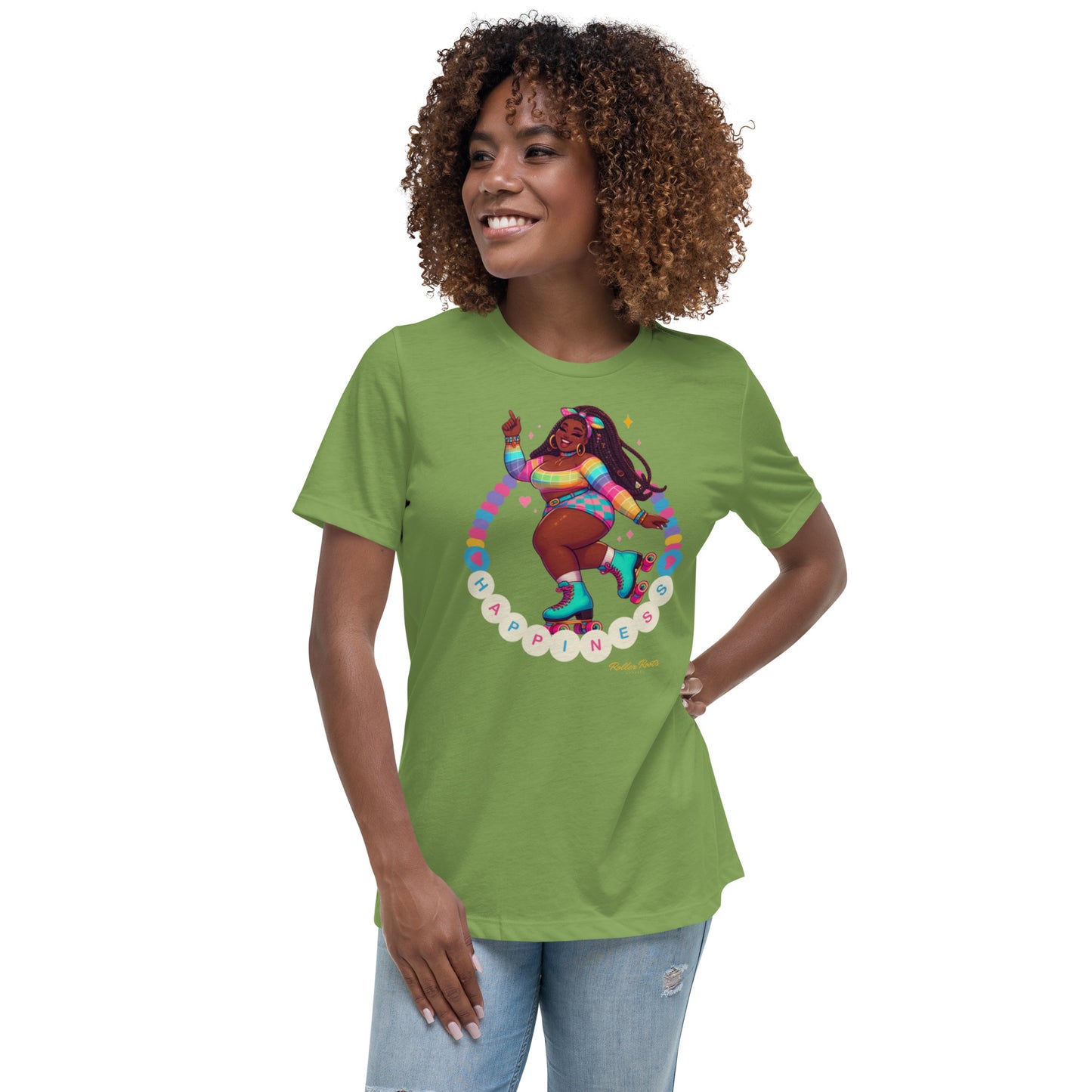 Happy Skater Women's Relaxed T-Shirt