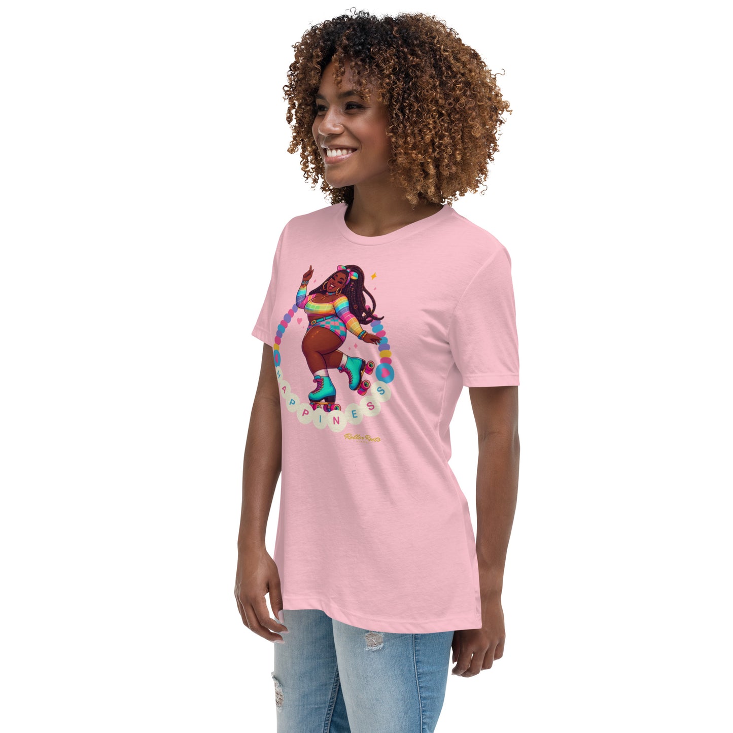 Happy Skater Women's Relaxed T-Shirt