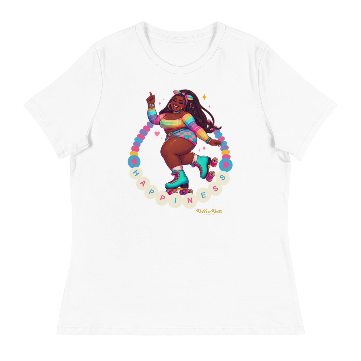 Happy Skater Women's Relaxed T-Shirt