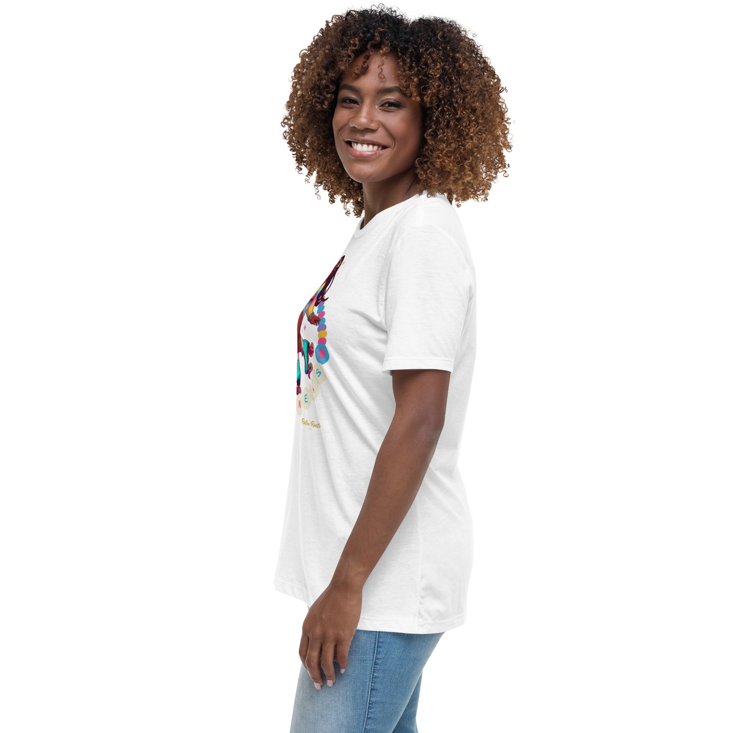 Happy Skater Women's Relaxed T-Shirt