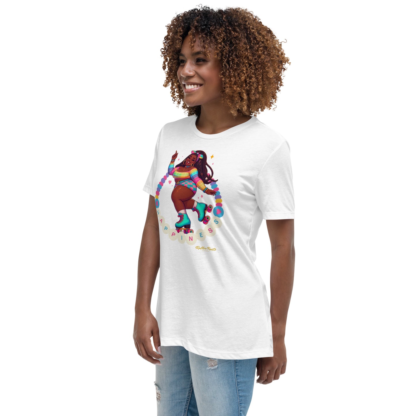 Happy Skater Women's Relaxed T-Shirt